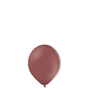 Sarkanbrūni Belbal pasteļbaloni 13 cm, 100 gab.