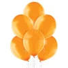 Oranži Belbal kristāla baloni 30 cm — ar hēliju un apstrādi