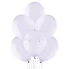 Lavandas krāsas ziepju burbuļu Belbal kristāla baloni 30 cm — ar hēliju un apstrādi