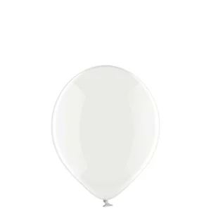 Baloni 29cm, caurspīdīgi, bezkrāsaini, BELBAL, 100 gab.