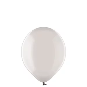 Baloni 29cm, caurspīdīgi, pelēki, "ziepju burbuļi", BELBAL, 100 gab.