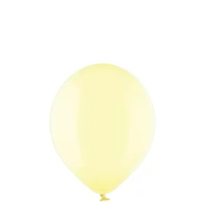 Baloni 29cm, caurspīdīgi, dzelteni, "ziepju burbuļi", BELBAL, 100 gab.