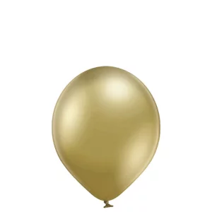 Baloni metāliski, hroma, zelta, Belbal, 30 cm