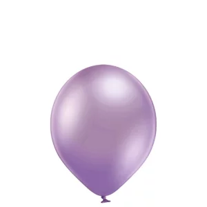 Baloni metāliski, hroma, lillā, Belbal, 30 cm