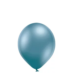 Baloni metāliski, hroma, zili, Belbal, 30 cm