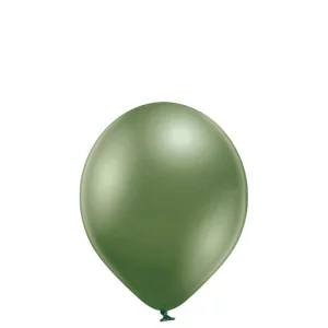 Baloni metāliski, hroma, zaļi, laima, Belbal, 30 cm