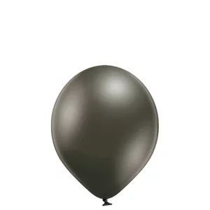 Baloni metāliski, hroma, sudraba, tumši, Belbal, 30 cm