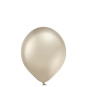 Baloni metāliski, hroma, zelta, mandeļu, Belbal, 30 cm