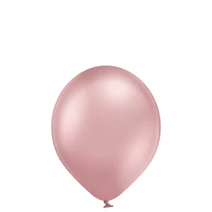 Baloni metāliski, hroma, rozā, gaiši, Belbal, 30 cm