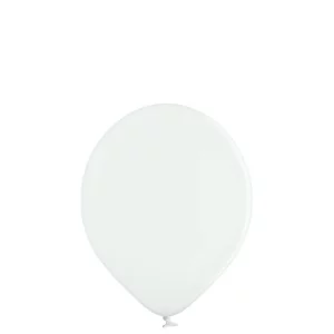 Baloni 29cm, balti, BELBAL, 100 gab.