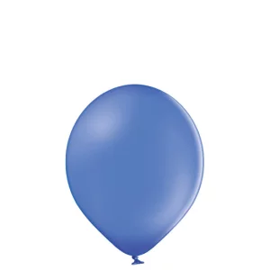 Baloni 29cm, zili, rudzupuķu, BELBAL, 100 gab.