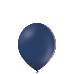 Baloni 29cm, zili, jūras, BELBAL, 100 gab.
