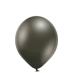 Baloni metāliski, hroma, sudraba, tumši, BELBAL, 43 cm
