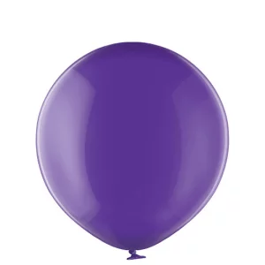Baloni lillā, purpura, caurspīdīgi, 60cm, BELBAL Baloni lillā, purpura, caurspīdīgi, 60cm, BELBAL