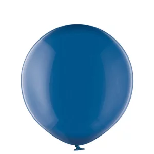 Baloni zili, tumši, caurspīdīgi, 60cm, BELBAL