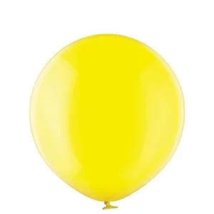 Baloni dzelteni, caurspīdīgi, 60cm, BELBAL Baloni dzelteni, caurspīdīgi, 60cm, BELBAL
