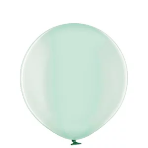 Baloni zaļi, caurspīdīgi, "ziepju burbuļi" 60cm, BELBAL