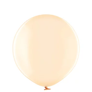Baloni oranži, caurspīdīgi, "ziepju burbuļi" 60cm, BELBAL