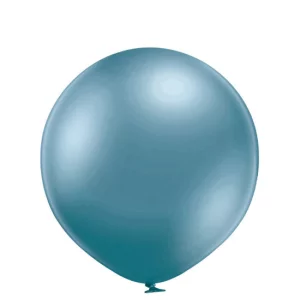 Baloni metāliski, hroma, zili, Belbal, 60 cm, XL