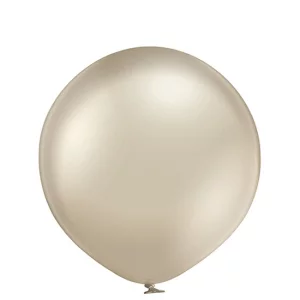 Baloni metāliski, hroma, zelta, mandeļu, Belbal, 60 cm, XL