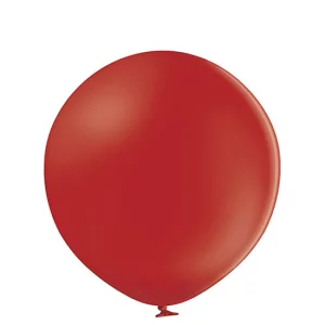 Baloni sarkani, tumši, 60cm, BELBAL