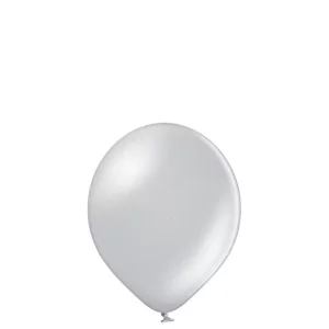 Baloni pērļu, sudraba, BELBAL, 26cm