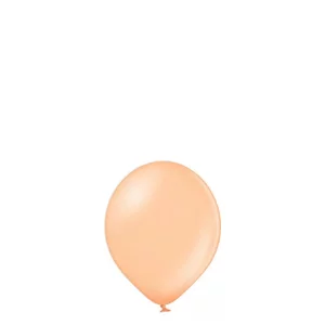 Persiku krāsas Belbal pērļu baloni 13 cm