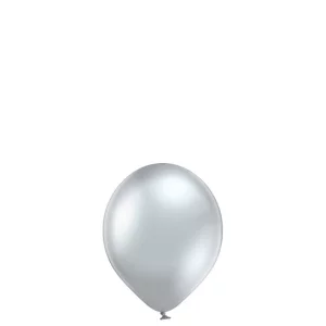 Baloni metāliski, hroma, sudraba, Belbal, 13 cm