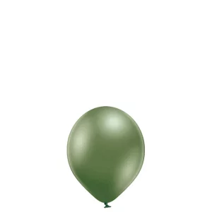 Baloni metāliski, hroma, zaļi, laima, Belbal, 13 cm