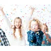 Konfeti, 15cm - pasteļtoņu papīra apļi "Pastel Party"