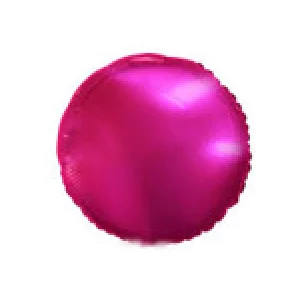 Folijas balons 46cm aplis, rozā, tum&scaron;i
