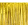 Folijas "lietutiņa" aizkars 100x200cm zelta, matēts