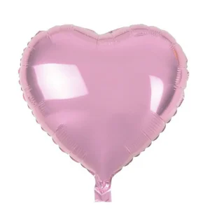 Folijas balons sirds, rozā, gaiši, 46cm Folijas balons sirds, rozā, gaiši, 46cm