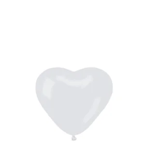 Baloni 24,5cm - balta sirds