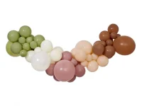 Balonu virtene krāsaina BOHO 65 baloni+lentīte (DIY)