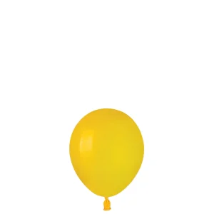 Citronu dzelteni Gemar pasteļbaloni 13 cm, 100 gab.