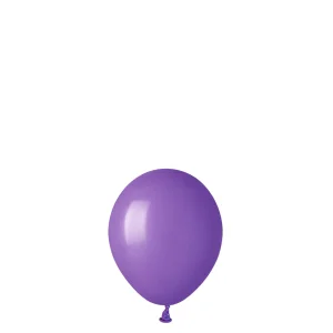 Lavandas krāsas Gemar pasteļbaloni 13 cm, 100 gab.