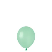 Akvamarīna krāsas Gemar pasteļbaloni 13 cm