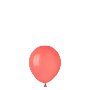 Koraļļu krāsas Gemar pasteļbaloni 13 cm, 100 gab.