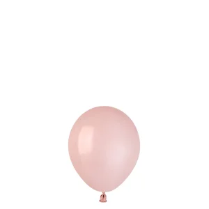 Gliemežnīcas rozā Gemar pasteļbaloni 13 cm, 100 gab.