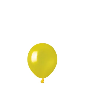 Dzelteni Gemar pērļu baloni 13 cm, 100 gab.