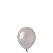 Sudraba krāsas Gemar pērļu baloni 13 cm