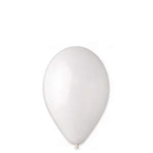 Balti Gemar pasteļbaloni 30 cm, 100 gab.