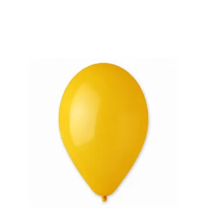 Mango dzelteni Gemar pasteļbaloni 30 cm, 100 gab.