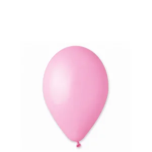 Rozā Gemar pasteļbaloni 30 cm, 100 gab.