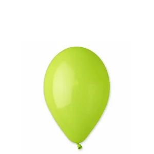 Gaiši zaļi Gemar pasteļbaloni 30 cm, 100 gab.