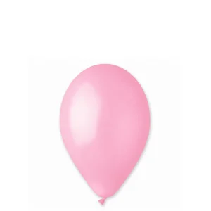 Gaiši rozā Gemar pasteļbaloni 30 cm, 100 gab.
