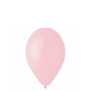 Pūdera rozā Gemar pasteļbaloni 30 cm, 100 gab.