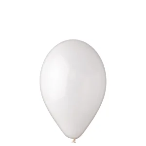Balti Gemar pasteļbaloni 33 cm, 50 gab.