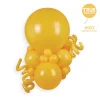 Mango dzelteni Gemar pasteļbaloni 30 cm, 100 gab.